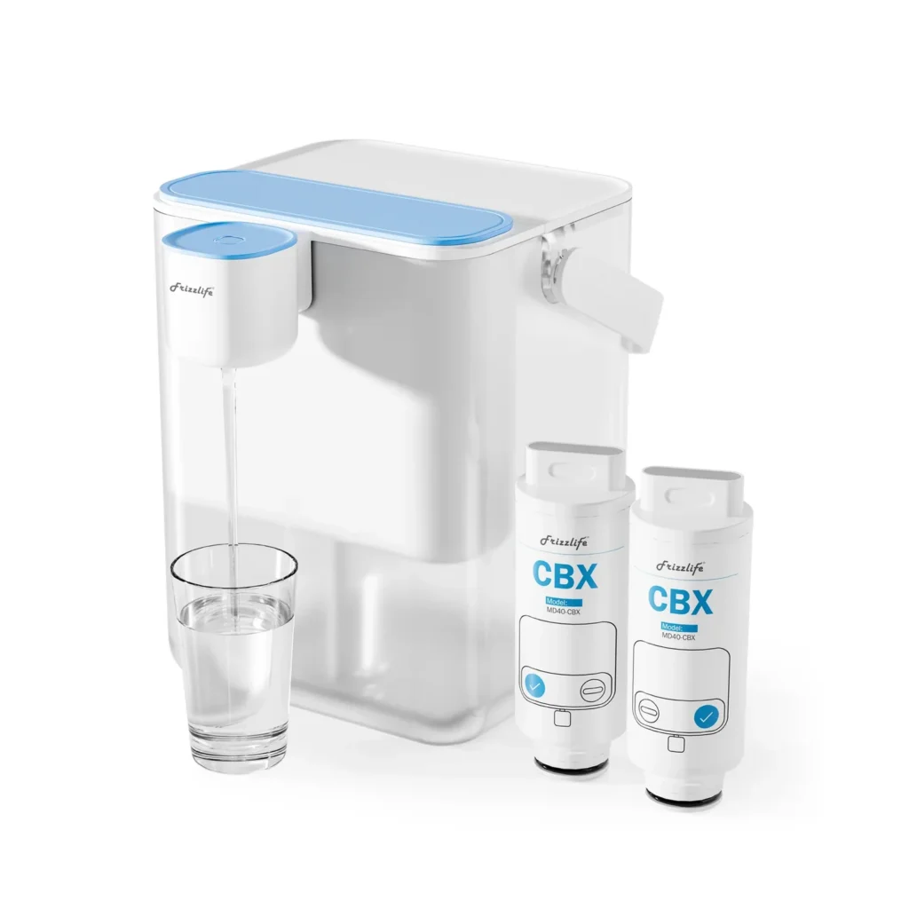Frizzlife MD40 8-Stage Countertop Water Filter Dispenser Review (2026) md40